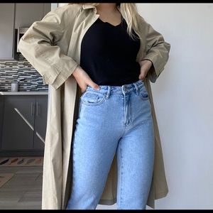 London Fog Beige Trench Coat